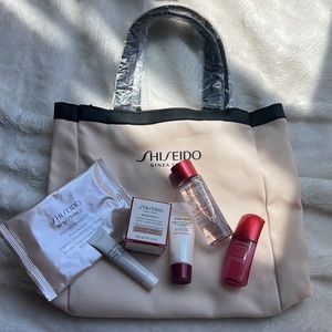 shiseido Softner,face wash,ultimune concentrate , Benefiance Face and eye cream